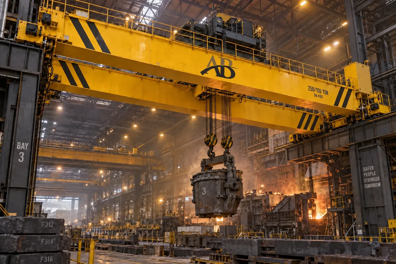 Double Girder EOT Cranes