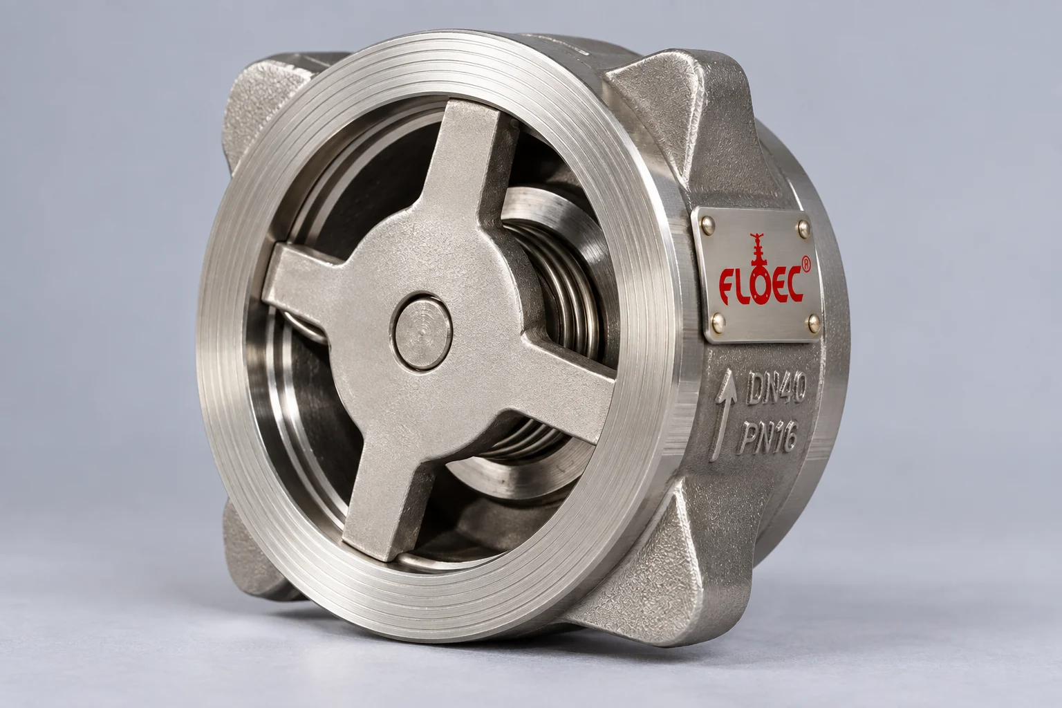 Single Disc Spring Loaded Check Valve